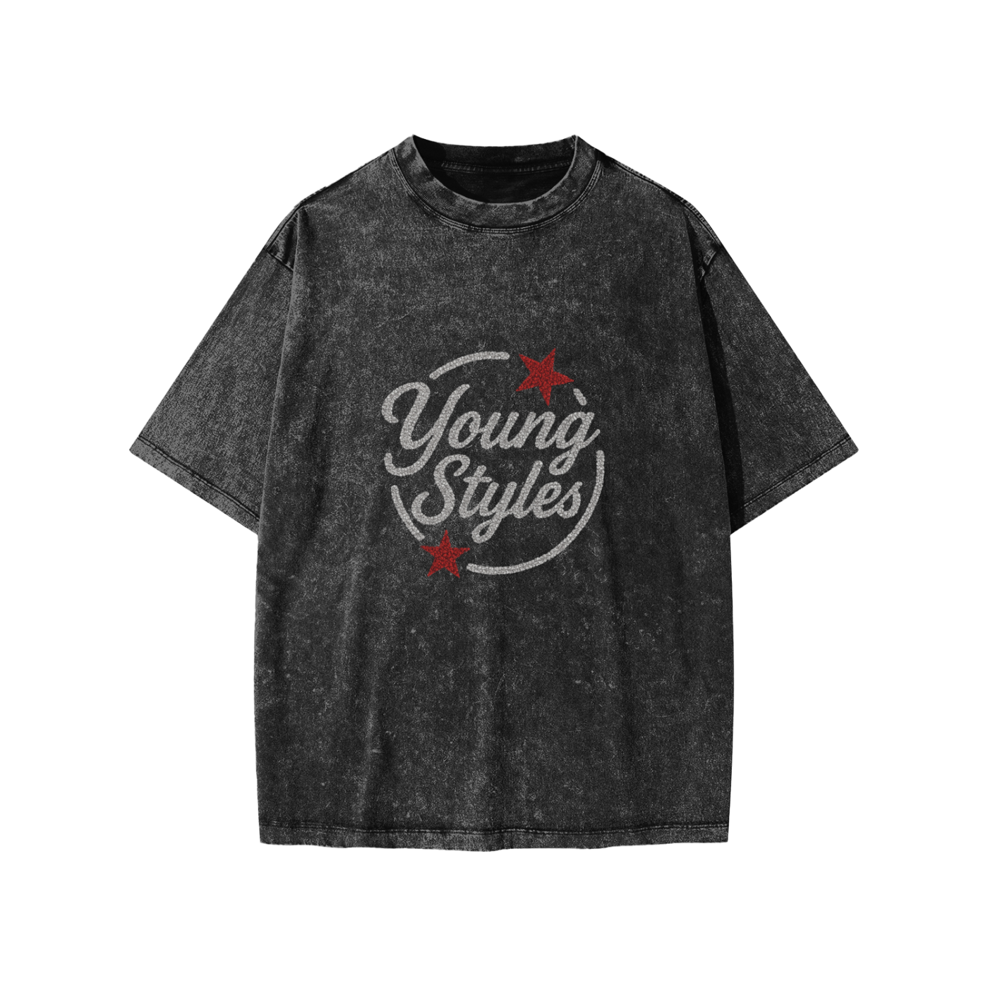 YOUNG STYLES  DIAMOND MINI WASHED TSHIRT