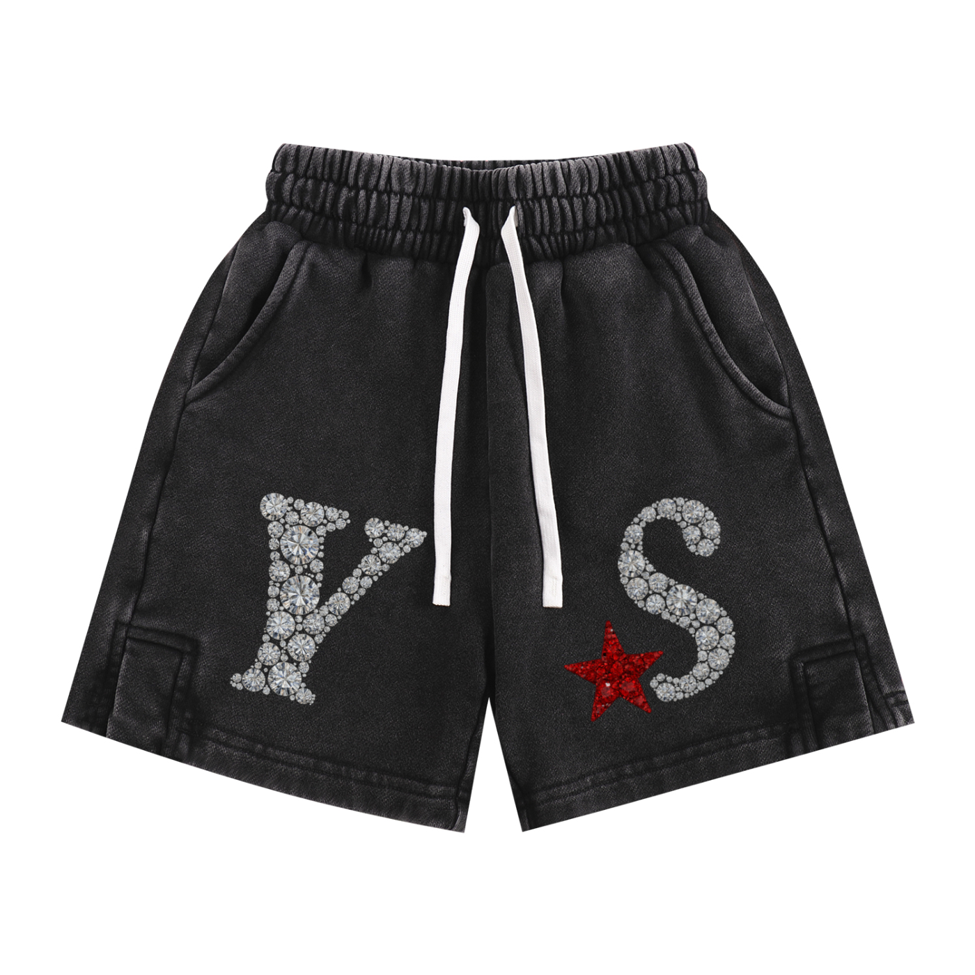 YOUNG STYLES MINI DIAMOND SHORTS