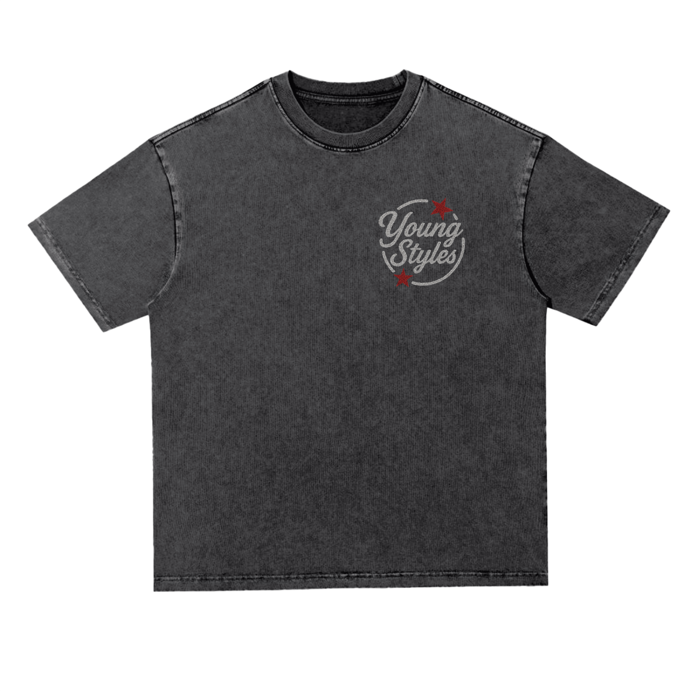 t-shirt,winning circle,oversized tee,snow wash,black,coffee,green,gray,unisex,diamond