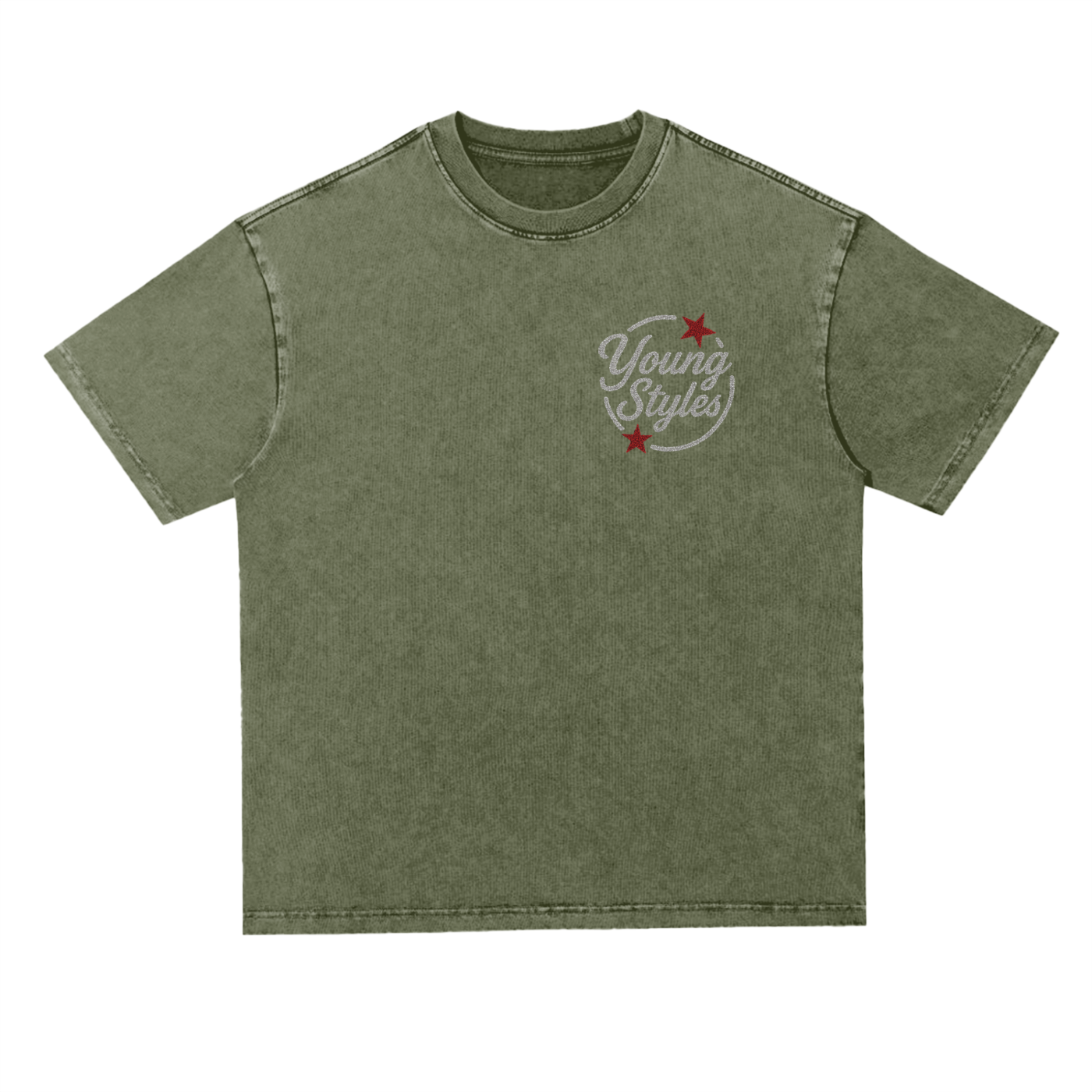 t-shirt,winning circle,oversized tee,snow wash,black,coffee,green,gray,unisex,diamond